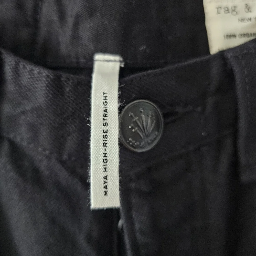 RAG & BONE Maya high-rise straight-leg jeans